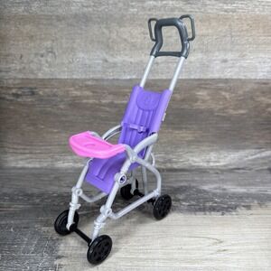 2017 Barbie Skipper Babysitter Purple Stroller Kelly Toddler Baby